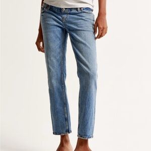 Abercrombie & Fitch Maternity Ankle Straight Leg Jeans